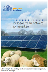 Provinciale handreiking Zonneparken cover